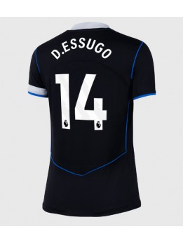 Billige Chelsea Dario Essugo #14 Tredjedrakt Dame 2025-26 Kortermet